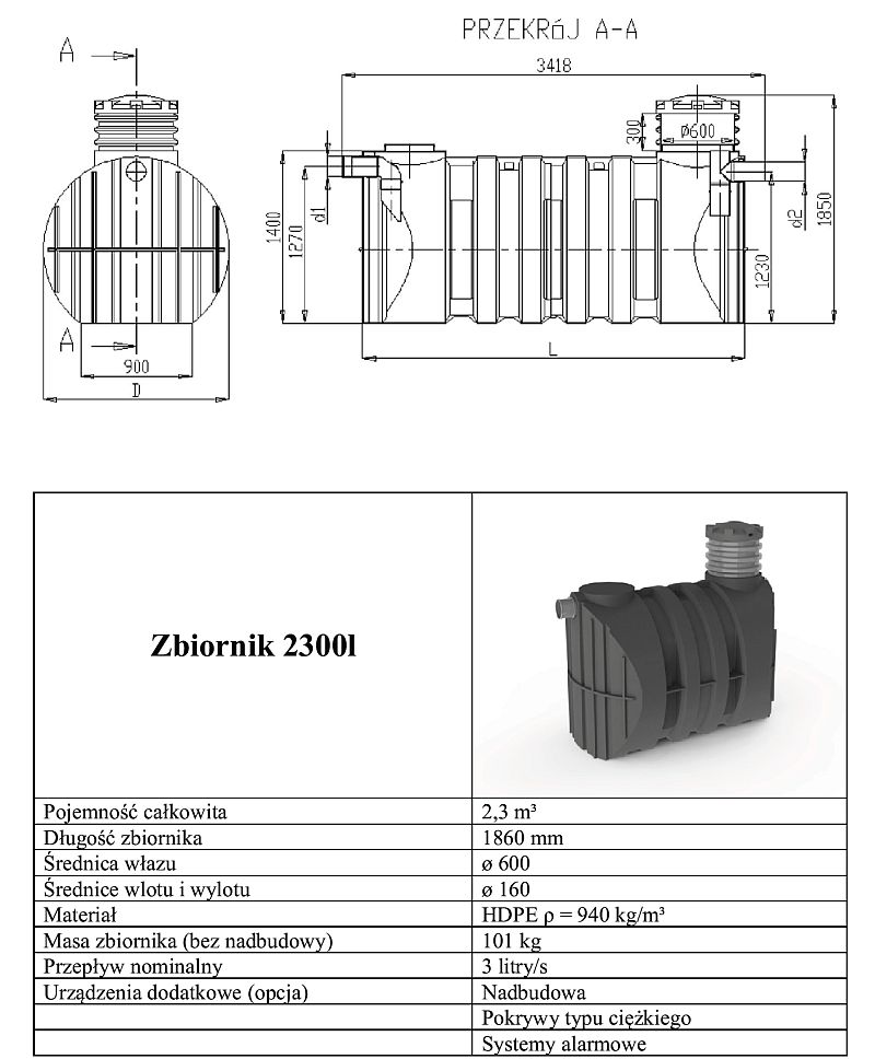 HB-2300l-rys.-techniczny_www.eccoteam.pl.techniczny HB 2300l